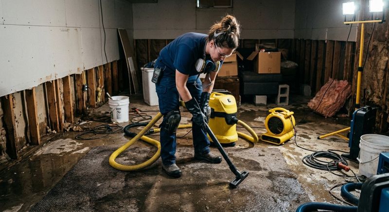Water Damage Cleanup in Scottsdale, AZ