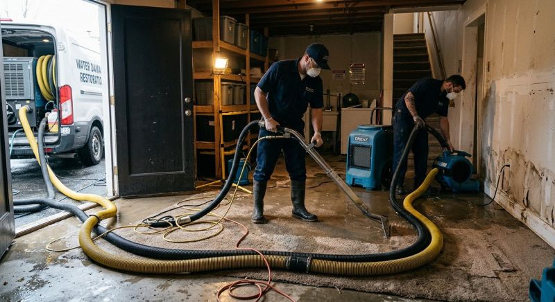 Burst Pipe Cleanup in Gilbert, AZ