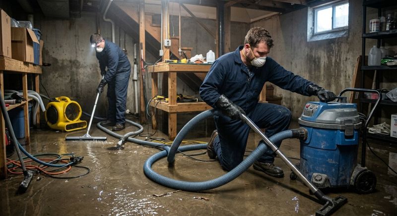 Flood Damage Cleanup in Mesa, AZ