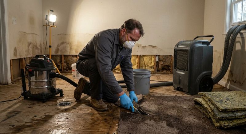 Flood Damage Restoration in Gilbert, AZ