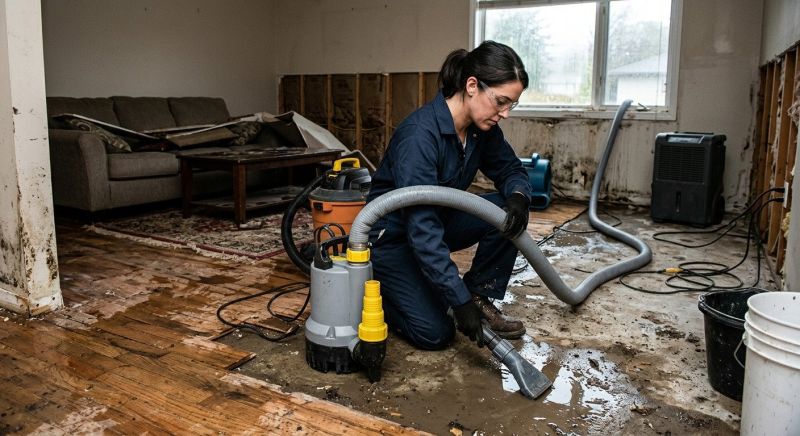 Flood Damage Restoration in Gilbert, AZ