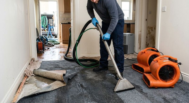 Wet Carpet Restoration in Mesa, AZ